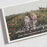 "What A Wonderful Life" - Holiday Cards in Snowflake by Leah Ragain - Detail