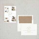 "Peace Faith Love" - Holiday Cards in Maple by Hooray Creative - Assembled
