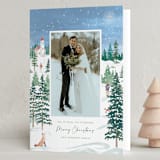 "I wonder as I wander" - Holiday Cards in Juniper by Paper Sun Studio - Folded Card