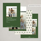 "Chapel Frame" - Holiday Cards in Pine Needle by Randi Cirelli - Back of Card