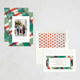 "Christmas Plaid" - Holiday Cards in Sugarplum by Pixel and Hank - Assembled
