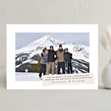 "God's Beautiful Earth" - Holiday Cards in Snow by Amy Payne - Front