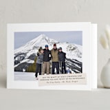 "God's Beautiful Earth" - Holiday Cards in Snow by Amy Payne - Folded Card
