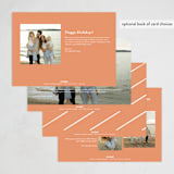 "Peaceful Greeting" - Holiday Cards in Snow by Ashley Iwafuchi - Back of Card Options