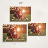 "Peaceful Greeting" - Holiday Cards in Snow by Ashley Iwafuchi - Formats Available