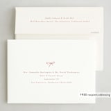 "Present Plaid" - Holiday Cards in Blush by Baumbirdy - FREE Recipient Addressing