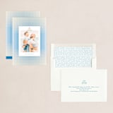 "Gradient Greetings" - Holiday Cards in Frost by Baumbirdy - Assembled