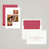 "Classic Wishes" - Holiday Cards in Poinsettia by Brianne Larsen - Assembled