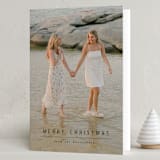 "sentimental" - Holiday Cards in Noir by Sara Hicks Malone - Folded Card