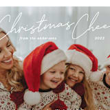 "Cheerful Christmas" - Holiday Cards in Snow by Liz Conley - Detail