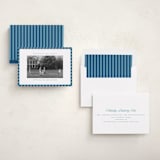 "The Charleston" - Holiday Cards in Navy by Kristie Kern - Assembled