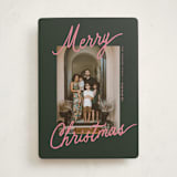 "Jottings" - Holiday Cards in Mistletoe by Pixel and Hank - Front