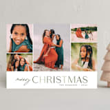 "This is Christmas" - Holiday Cards in Pine Trees by Brianne Larsen - Front
