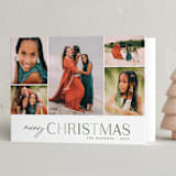 "This is Christmas" - Holiday Cards in Pine Trees by Brianne Larsen - Folded Card