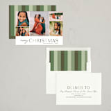 "This is Christmas" - Holiday Cards in Pine Trees by Brianne Larsen - Assembled