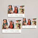 "This is Christmas" - Holiday Cards in Pine Trees by Brianne Larsen - Formats Available
