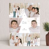 "Silhouette" - Holiday Cards in Snow by Ghia Designs - Front