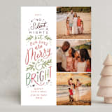 "No Silent Nights" - Holiday Cards in Festive by Alethea and Ruth - Front