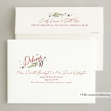 "No Silent Nights" - Holiday Cards in Festive by Alethea and Ruth - FREE Recipient Addressing