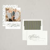"A Very Merry Season" - Holiday Cards in Wreath by Wildfield Paper Co - Assembled