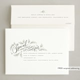"A Very Merry Season" - Holiday Cards in Wreath by Wildfield Paper Co - FREE Recipient Addressing