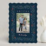 "Adore" - Holiday Cards in Wintermint by Carly Reed Walker - Front