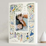 "Twelve Days of Christmas" - Holiday Cards in Sky by Grae - Folded Card