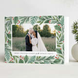 "encircled" - Holiday Cards in Wreath by Paper Raven Co. - Folded Card