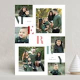 "Downhill" - Holiday Cards in Pine by Lauren Chism - Front