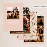 "Be Happy" - Holiday Cards in Nude by iamtanya - Back of Card Options