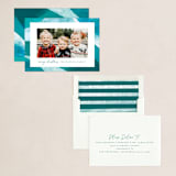"Peppermint Swirl" - Holiday Cards in Royal Icing by Brooke Chandler - Assembled