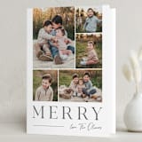 "Photo Look" - Holiday Cards in Silverbells by Carolyn MacLaren - Folded Card