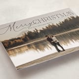 "Soft Mix" - Holiday Cards in Coal by Everett Paper Goods - Detail