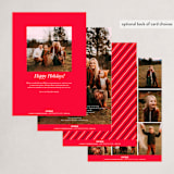 "Very Merry" - Holiday Cards in Snow by Brandy Folse - Back of Card Options