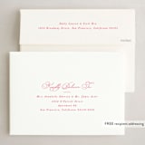 "Very Merry" - Holiday Cards in Snow by Brandy Folse - FREE Recipient Addressing