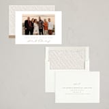 "Minimalism" - Holiday Cards in Mist by AK Graphics - Assembled