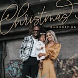 "Christmas script" - Holiday Cards in Gilded by Itsy Belle Studio - Detail