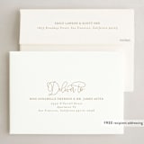 "Christmas script" - Holiday Cards in Gilded by Itsy Belle Studio - FREE Recipient Addressing