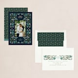 "Festive Blend" - Holiday Cards in Cornflower by Michelle Taylor - Assembled