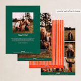 "Oh Joy" - Holiday Cards in Holly by Bethan - Back of Card Options