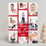"Merrier Than Ever!" - Holiday Cards in Cherry by Kerry Doyle - Front
