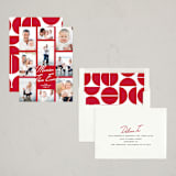 "Merrier Than Ever!" - Holiday Cards in Cherry by Kerry Doyle - Assembled