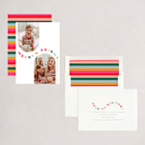 "- Merry & Bright -" - Holiday Cards in Gumdrop by Hudson meet Rose - Assembled