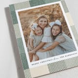 "Flannel frame" - Holiday Cards in Pine by Annie Holmquist - Detail