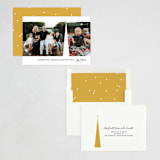 "Tannenbaum" - Holiday Cards in Butterscotch by Kimberly Morgan - Assembled