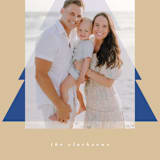 "Tree Overlay" - Holiday Cards in Blueberry by Angela Garrick - Detail