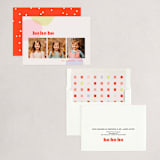 "Gum Drops" - Holiday Cards in Sugar Plum by Merian - Assembled