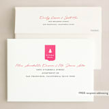 "Spreading Cheer" - Holiday Cards in Candy Cane by Carrie ONeal - FREE Recipient Addressing