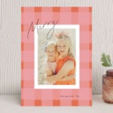 "Checkered Merry" - Holiday Cards in Spice by Anupama - Front