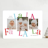 "Sing-a-long" - Holiday Cards in Toboggan by Jackie Crawford - Front